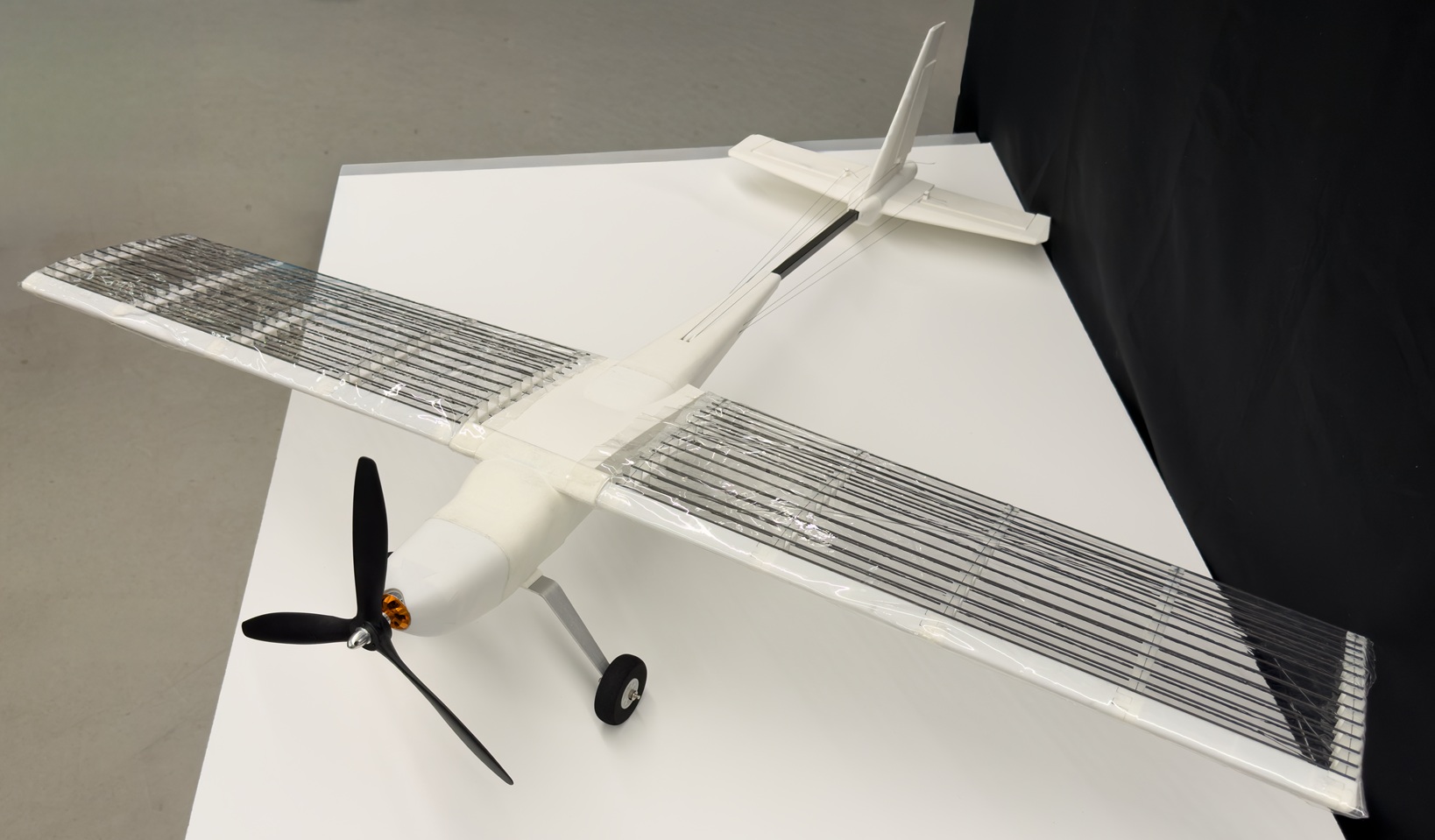 Design, Fabrication, and Testing of a Tensegrity Morphing Aircraft teaser